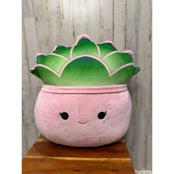 Squishmallows Afiyah Succulent Plant Plush Large Retired 16" - Picture 1 of 5